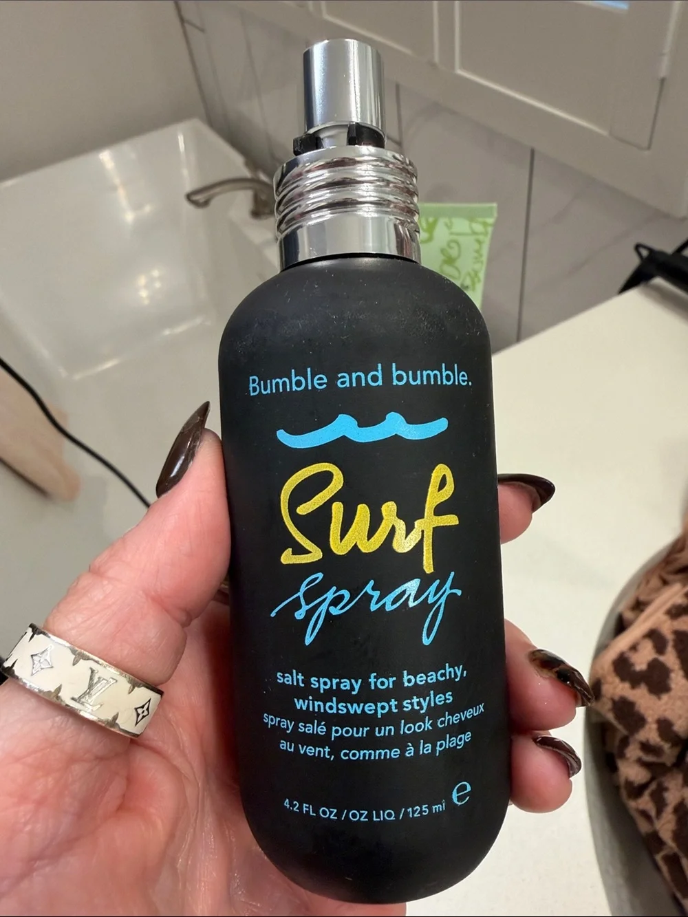 Bumble and bumble Seaweed Air Dry Cream (Green) & Surf Spray (Black) Set